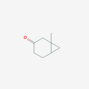 molecular formula C8H12O B8135348 1-Methylbicyclo[4.1.0]heptan-3-one 
