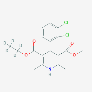 molecular formula C18H19Cl2NO4 B8135520 Felodipine-d5 