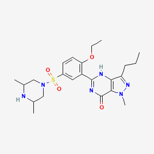 molecular formula C23H32N6O4S B8135531 CID 16721107 