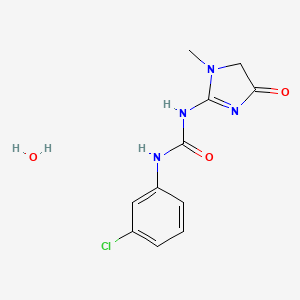 molecular formula C11H13ClN4O3 B8135567 CID 216215 