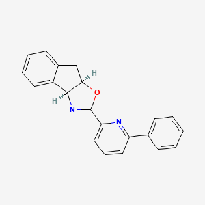 (3aS,8aR)-2-(6-Phenylpyridin-2-yl)-8,8a-dihydro-3aH-indeno[1,2-d]oxazole