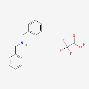 molecular formula C16H16F3NO2 B8135725 Dibenzylamine 2,2,2-trifluoroacetate 