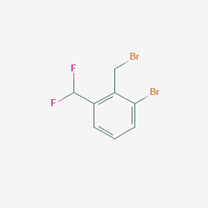 1-Bromo-2-(bromomethyl)-3-(difluoromethyl)benzene