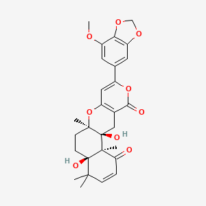 molecular formula C28H30O9 B8135803 Territrema(RG) 