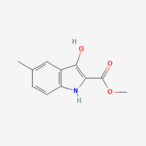 methyl 3-hydroxy-5-methyl-1H-indole-2-carboxylate