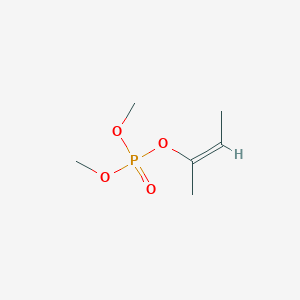 B081359 [(Z)-But-2-en-2-yl] dimethyl phosphate CAS No. 14477-80-6