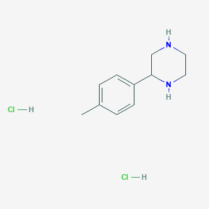 molecular formula C11H18Cl2N2 B8135998 2-(p-Tolyl)piperazine dihydrochloride 