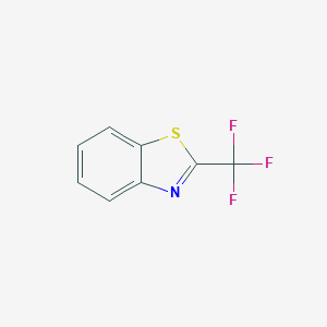 molecular formula C8H4F3NS B081361 2-(三氟甲基)苯并噻唑 CAS No. 14468-40-7