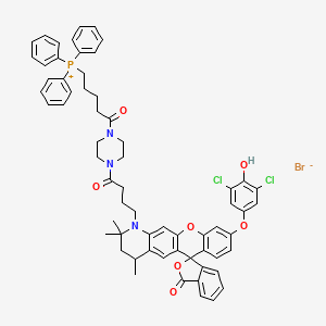 molecular formula C63H61BrCl2N3O7P B8136123 HKOCl-4m 