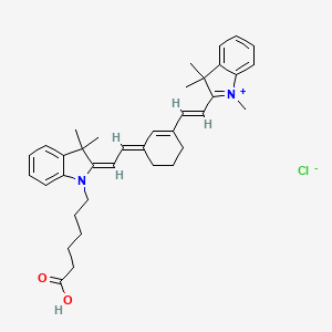 molecular formula C37H45ClN2O2 B8136126 Cy7-carboxylic acid chloride 