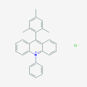 molecular formula C28H24ClN B8136294 9-间苯甲基-10-苯基吖啶-10-鎓氯化物 