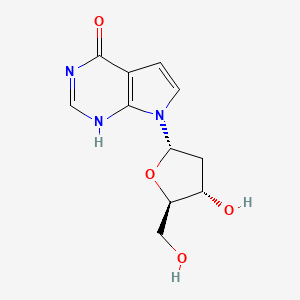molecular formula C11H13N3O4 B8136390 CID 127263186 