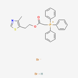 molecular formula C26H26Br2NO2PS B8136422 Mitochondrial respiration-IN-1 (hydrobromide) 