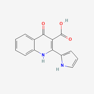 molecular formula C14H10N2O3 B8136548 Penicinoline 