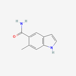 6-Methyl-1H-indole-5-carboxamide