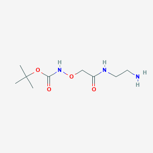 tert-Butyl 2-((2-aminoethyl)amino)-2-oxoethoxycarbamate