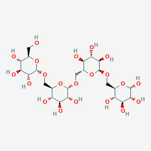 molecular formula C24H42O21 B8137057 WURCS=2.0/1,4,3/[a2122h-1a_1-5]/1-1-1-1/a6-b1_b6-c1_c6-d1 