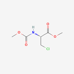 (R)-methyl 3-chloro-2-((methoxycarbonyl)amino)propanoate