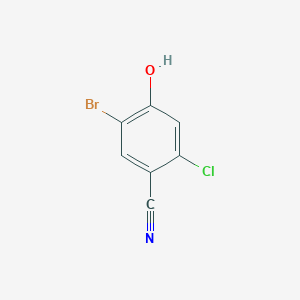 5-Bromo-2-chloro-4-hydroxybenzonitrile