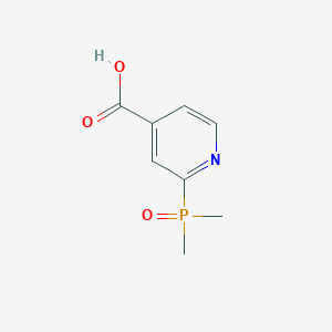 2-(Dimethylphosphoryl)isonicotinic acid