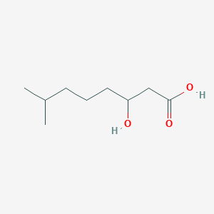 molecular formula C9H18O3 B8137643 3-Hydroxy-7-methyloctanoic acid 