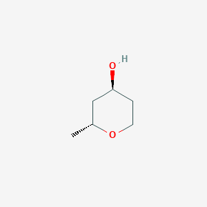 molecular formula C6H12O2 B8137748 rac-(2R,4S)-2-methyloxan-4-ol CAS No. 82110-17-6