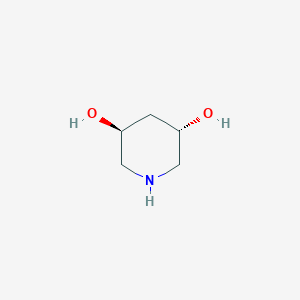 molecular formula C5H11NO2 B8137774 (3S,5S)-Piperidine-3,5-diol 