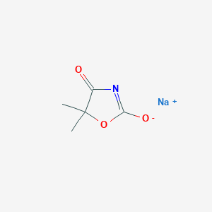 molecular formula C5H6NNaO3 B8137795 CID 116383 