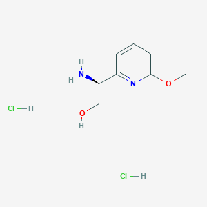 (S)-2-Amino-2-(6-methoxypyridin-2-yl)ethanol dihydrochloride