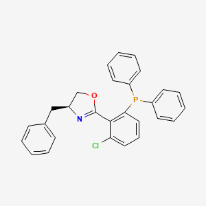 molecular formula C28H23ClNOP B8137902 (S)-2-CL-Phox-BN 