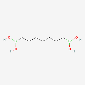 Heptane-1,7-diyldiboronic acid