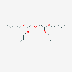 molecular formula C20H42O5 B8138205 1-[1-Butoxy-2-(2,2-dibutoxyethoxy)ethoxy]butane 