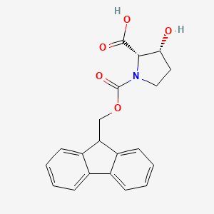 molecular formula C20H19NO5 B8138297 Fmoc-cis-3-hydroxy-(L)-proline 