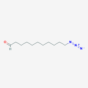 molecular formula C11H21N3O B8138517 11-Azidoundecanal 