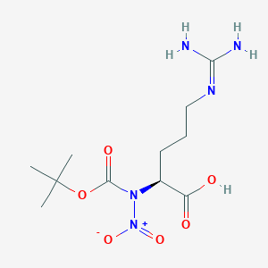 molecular formula C11H21N5O6 B8138525 t-Butoxycarbonylnitroarginine 