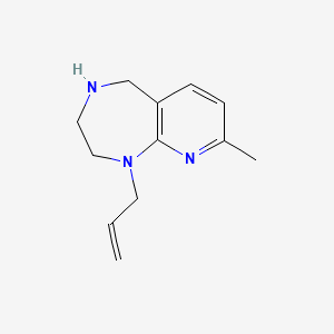 1-allyl-8-methyl-2,3,4,5-tetrahydro-1H-pyrido[2,3-e][1,4]diazepine
