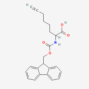 2-(9H-fluoren-9-ylmethoxycarbonylamino)oct-7-ynoic acid