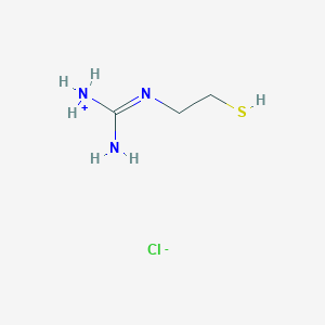 molecular formula C3H10ClN3S B8138750 CID 29768 