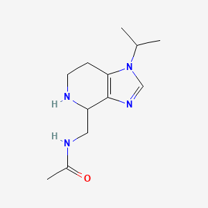 N-((1-Isopropyl-4,5,6,7-tetrahydro-1H-imidazo[4,5-c]pyridin-4-yl)methyl)acetamide