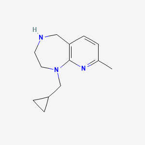 1-(Cyclopropylmethyl)-8-methyl-2,3,4,5-tetrahydro-1H-pyrido[2,3-e][1,4]diazepine