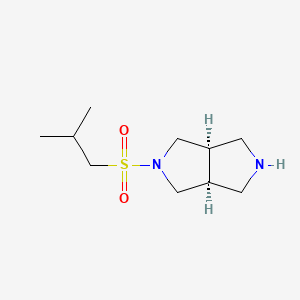 (3AR,6aS)-2-(isobutylsulfonyl)octahydropyrrolo[3,4-c]pyrrole