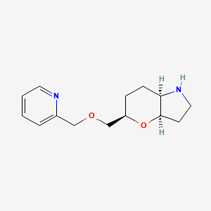 (3aR,5R,7aR)-5-((pyridin-2-ylmethoxy)methyl)octahydropyrano[3,2-b]pyrrole