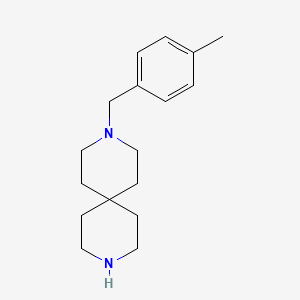 molecular formula C17H26N2 B8139402 3-(4-Methylbenzyl)-3,9-Diazaspiro[5.5]Undecane 