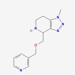 1-Methyl-4-((Pyridin-3-Ylmethoxy)Methyl)-4,5,6,7-Tetrahydro-1H-[1,2,3]Triazolo[4,5-C]Pyridine