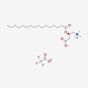 molecular formula C25H46F3NO6 B8139575 L-Palmitoylcarnitine (TFA) 