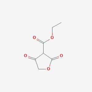molecular formula C7H8O5 B8139830 Ethyl 2,4-dioxooxolane-3-carboxylate 