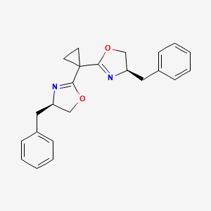 (4R,4'R)-2,2'-(Cyclopropane-1,1-diyl)bis(4-benzyl-4,5-dihydrooxazole)