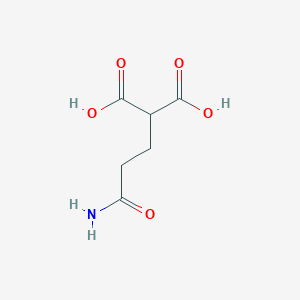 molecular formula C6H9NO5 B8139874 2-(3-Amino-3-oxopropyl)malonic acid 