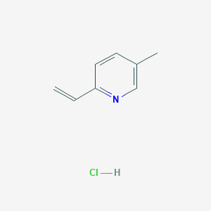 molecular formula C8H10ClN B8139885 5-Methyl-2-vinylpyridine hydrochloride 