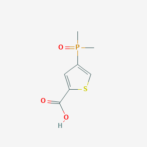 4-(Dimethylphosphoryl)thiophene-2-carboxylic acid